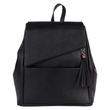 Mochila Negra Fratello Para Mujer 00m9 Negro Liso