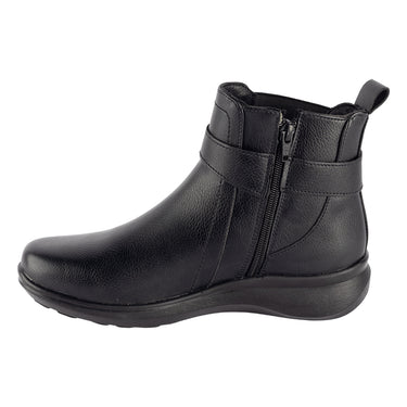 Botines Casuales Confort Fratello Color Negro para Mujer 5022