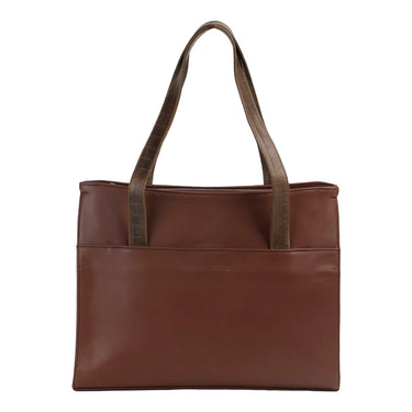 Bolsa de Piel Fratello Color Cafe Para Mujer Bacalar