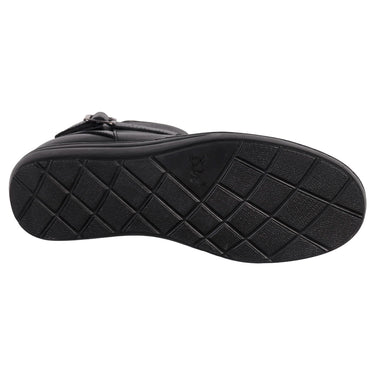 Botín Casual Plataforma Fratello Color Negro Para Mujer 5013