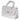 BOLSA FRATELLO - HE-BELA BRILLOS SINTETICO - PLATA