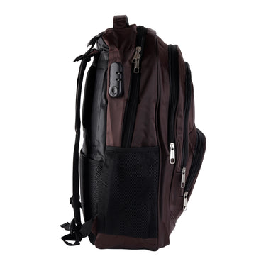 Mochila Escolar Fratello Color Café Para Hombre YK-3123