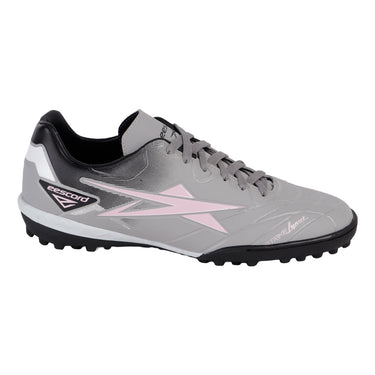 Tenis de Futbol Rapido Eescord Color Plata para Hombre 3010