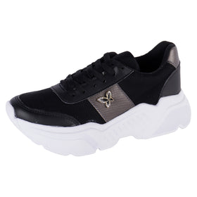 TENIS Fratello - 2027-S/B - NEGRO - 22/26
