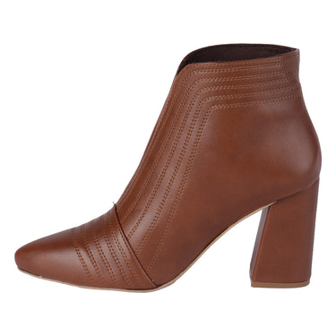 Botines Casuales Color Café Fratello Para Mujer 69661