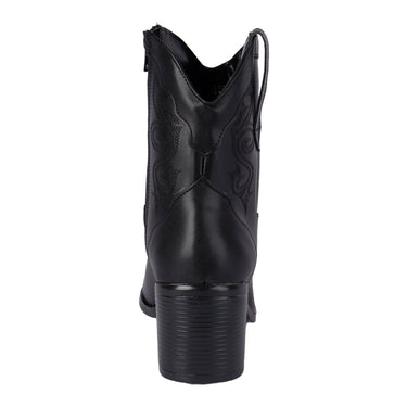 Botines Casuales Color Negro Fratello Para Mujer 5009