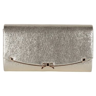 Bolso de Mano Elegante Fratello Color Oro Ingles para Mujer MD-6278M