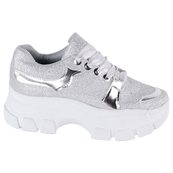 TENIS Fratello - LIS048 - PLATA - 22/26