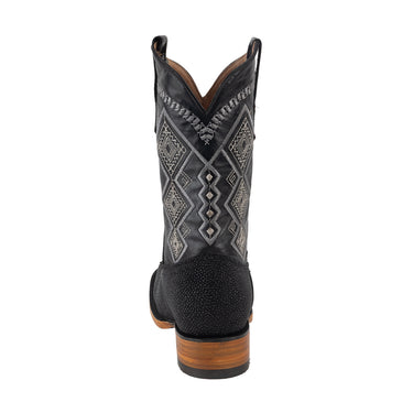 Botas Vaqueras Fratello Color Negro Para Hombre 0850