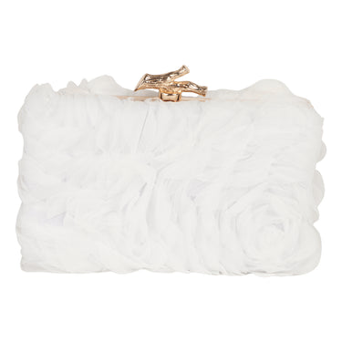Bolso de Mano Elegante Fratello Color Blanco para Mujer MD-6265M