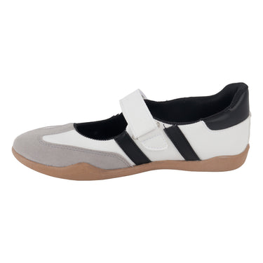 Tenis Casuales Fratello Color Blanco Gris para Mujer 0110