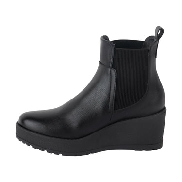 Botines Casuales de Plataforma Fratello Color Negro para Mujer 8002