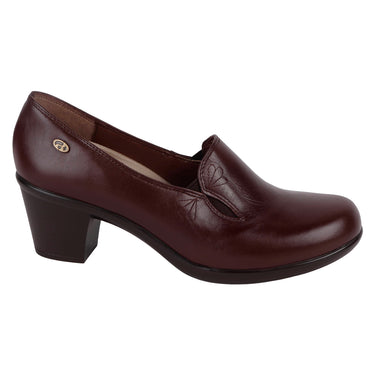 Zapato Casual De Piel Barcassi Color Shedron Para Mujer 1323