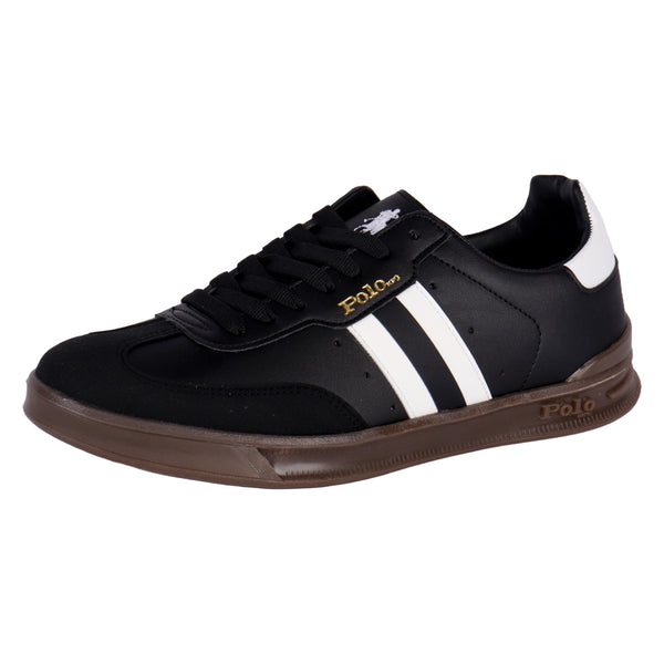 TENIS POLO HPC - 1145 - NEGRO BLANCO - 25/29