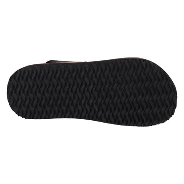 Sandalias De Piel Fratello Color Negro Para Hombre 7008
