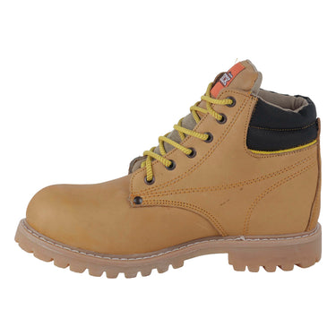 Botas Industriales Fratello Color Miel Para Hombre 1700 C/ACERO