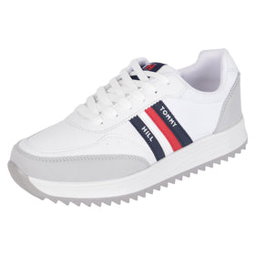 TENIS TOMMY HILL - 4018 - BLANCO GRIS - 22/26