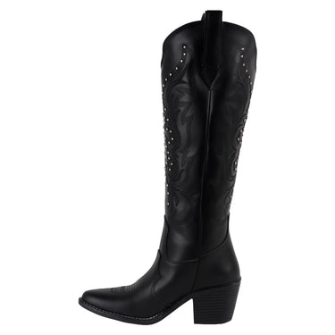 Botas Vaqueras Fratello Color Negro para Mujer 1032