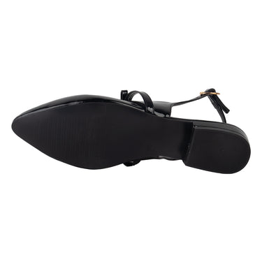 Balerinas Flats de Charol Fratello Color Negro para Mujer 1413