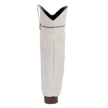 Botas Vaqueras Con Capucha Latte Fratello Para Mujer 0288
