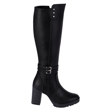Botas Altas Color Negro Fratello Para Mujer 2015