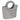 Bolso de Mano Casual Fratello Color Plata para Mujer MD-5216