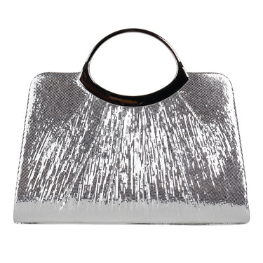 Bolso de Mano Fratello Color Plateado para Mujer MD-6289M