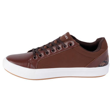 Tenis Casuales Color Café Fratello Para Hombre Dg-12