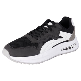TENIS Fratello - 0822-M - NEGRO BLANCO OXFORD - 25/29