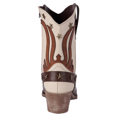 Bota Vaquera Maquech Color Moka Late Para Mujer 8065