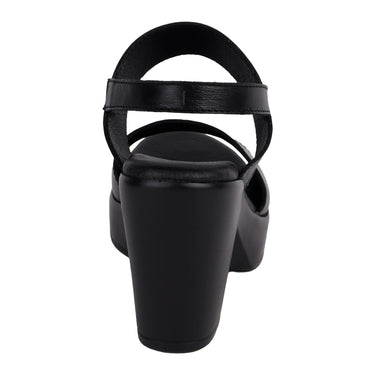 ZAPATILLA VERDE TABACO DAMA - 6124 - NEGRO - 23/26