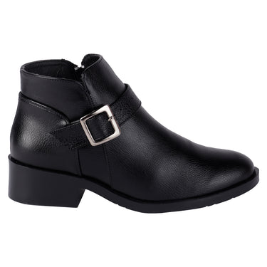Botas Para Mujer Casuales Fratello 0615 De Color Negro