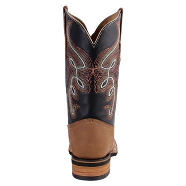 Bota Vaquera Color Tabaco Fratello Para Hombre 0921