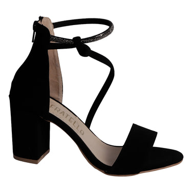 Zapatillas Elegantes Fratello Color Negro Para Mujer 0385