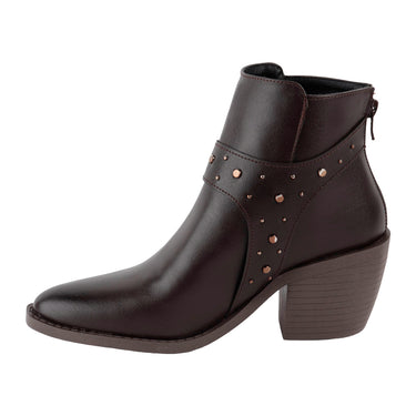 Botines Vaqueros Fratello Color Café Para Mujer M-102