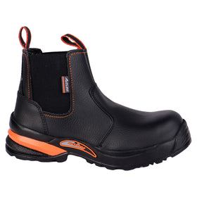 BOTA CLIFF - 6101 C/CASCO - NEGRO - 25/29