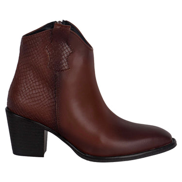 Botines Casuales Fratello Color Tan Para Mujer 0602