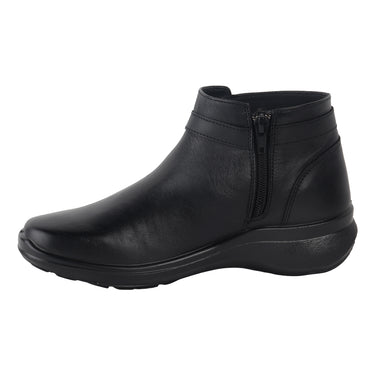 Botín Casual Verde Tabaco Color Negro Para Mujer 8003