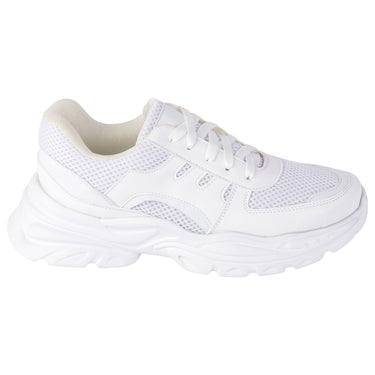 Tenis Casuales Color Blanco Fratello Para Mujer 0905