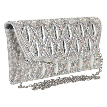 Bolso de Mano Fratello Color Plateado para Mujer 6273M