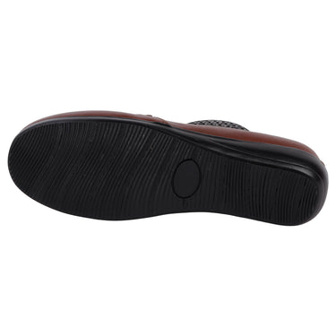 Zapato Confort De Piel Fratello Color Coñac Para Mujer 0421