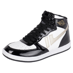 TENIS Fratello - NS-92.2 - NEGRO BLANCO ORO - 25/29