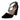 Zapatillas Elegantes Con Tira de Pedrería Fratello Color Negro para Mujer 0118
