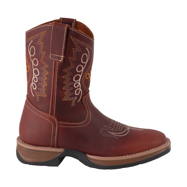 Botas Vaqueras Fratello Color Vino Para Hombre 0R-26