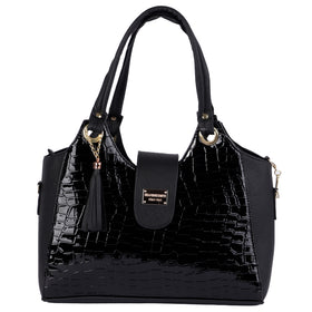 ACCESORIOS  - BN030 CROCO SINTETICO - NEGRO