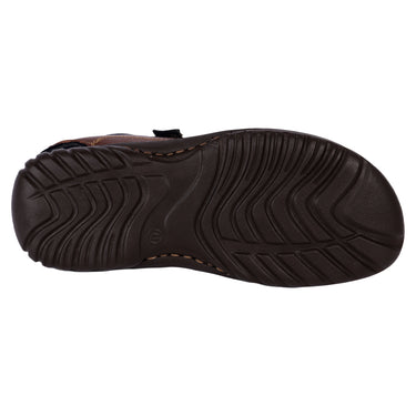 Sandalia Casual Fratello Color Marrón Para Hombre 7041