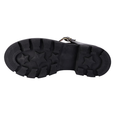 Zapatos Escolares De Charol Color Negro Para Mujer 0800