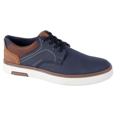 Zapatos Casuales Color Azul Marino Fratello Para Hombre 6063