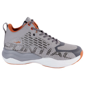 TENIS PONTIAC - 6147 - GRIS OXFORD NARANJA - 25/29
