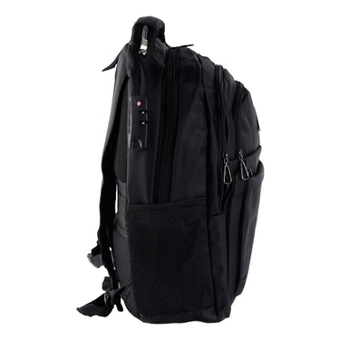 Mochila Escolar Fratello Color Negro Para Hombre 20265